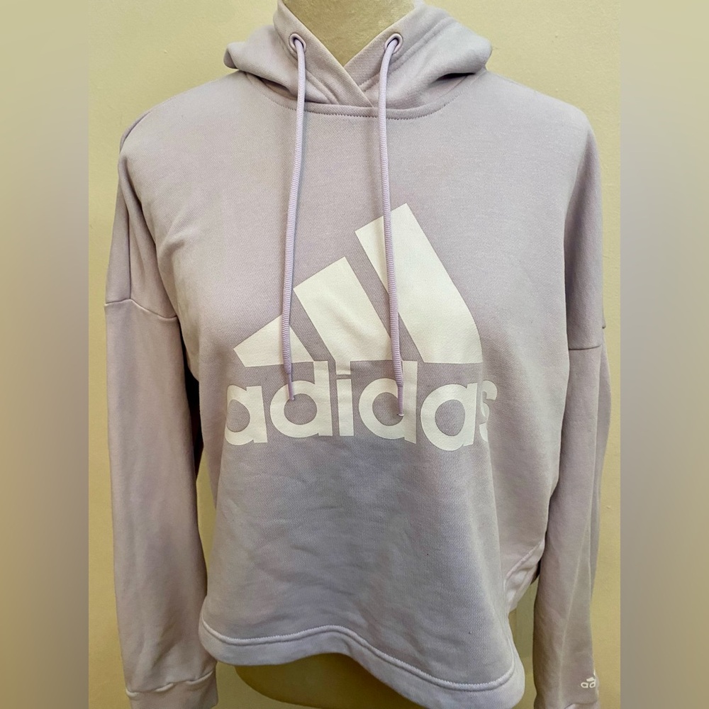 Adidas Women’s Light Purple Hoodie